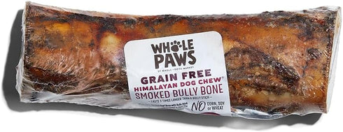 Whole Paws, Whole Paws, Smoked Bully Bone Large, 1 Count...