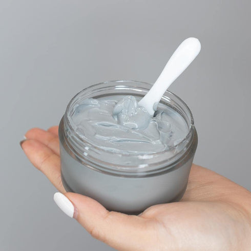 Instant Renew Amazon Clay Mask with Tsubaki Oil, Vegan Facial Skin Care Mask for Deep Pore Cleansing, Exfoliates dead skin & unclogs pores, Korean...