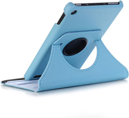 for Amazon Kindle All New Fire 7 SR043KL 7th/9th Generation Cover, Ultra Slim Folio Stand Rotating 360 Degree Leather Case for Kindle Fire HD7 7" ...