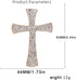 Rhinestone Cross Brooch Pin for Women Girls Crystal Christian Cross Star Brooches Lapel Pin Sparkling Religious Unisex Faith Lightweight Dress Acc...