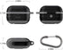KMMIN Waterproof Case for AirPods Pro 1st & 2nd Generation, Premium Silicone Protective Case for AirPods Pro, Wireless Charging, Shockproof, Carab...