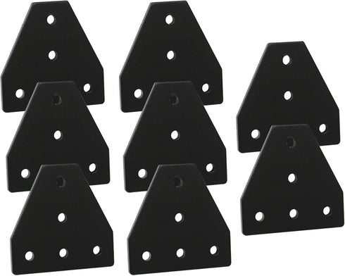 2020 Aluminum Extrusion Connector Bracket Set Included 8PCS joint Plates,1Pcs M3 Wrench,40Pcs M5 T-slot Nuts and 40Pcs M5x8mm Hex Socket Cap Screw...