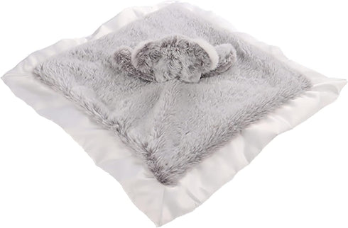 Apricot Lamb Stuffed Animals Security Blanket Gray Koala Infant Nursery Character Blanket Luxury Snuggler Plush(Gray Koala, 13 Inches)...