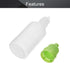 Othmro 10Pcs 0.7oz PE Plastic Bottles Lab Eye Dropper Bottles 20ml Squeezable Eye Liquid Dropper Bottles Small Mouth Drop Bottles Liquid Sample Se...