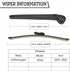 Replacement for VW Volkswagen Atlas 2017-2021 Rear Wiper Arm Blade Nut Set,Rear Wiper Cover Accessories Assembly, Wiper Cap Set for Back Windshiel...
