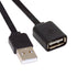 xiwai 13cm USB 2.0 Type-A Male to Type-A Male Female Data Flat Slim FPC Cable for FPV & Disk & Phone...