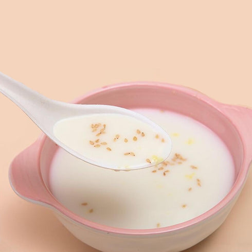 Eco Friendly Disposable Soup Spoons, Sugarcane Fiber Spoon, Healthy and Sturdy, 5.5" Asian Soup Spoons, for Take-out Ramen Pho Noodles(50PCS)...