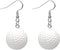 Golf Ball Earrings for Women Cute Resin Dangle Earrings...