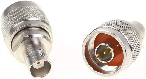N Male to bnc Female Adapter 4pcs Coaxial Adapter Connector Antenna Converter Connector for Radio Walkie...