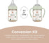 Straw Set for All in One Baby Bottle, with Straw Top, Handle, Straw, Weighted Straw, Straw Cleaning Brush All in One Kit, Easy to Clean, Straw wit...