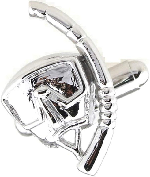 Scuba Diver Mask Snorkel Pair Cufflinks in a Presentation Gift Box & Polishing Cloth...