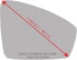 New Convex Mirror Glass with Full Size Adhesive for 2018-2024 Volkswagen VW Tiguan Passenger Side View Right RH...