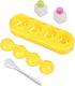 4 Pcs Rice Ball Mould Shaker DIY Ball Shape Sushi Maker Mould & 2 Smile Face Seaweed Nori Punch Embossing Mold Kitchen Tools for Shake DIY Lunch w...