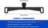 Backup Camera License Plate Bracket, Alpha Rider Universal Car Dash Cam Mirror Camera Kit, Rear Reverse License Plate Camera Mount Kit, Rear View ...