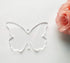 RUIXUAN 15PCS Of Blank Clear Acrylic Butterfly Key Chains Easter Party Gift Laser Cut (2.5")...