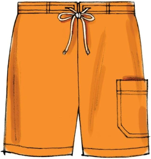 McCall's Patterns M6548 Children's/Boys' Shirt, Top and Shorts, Size CHJ (7-8-10-12-14)...