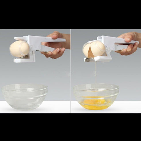 Egg Cracker Egg Separator Egg Cutter-Automatic Egg Cracking Tool...