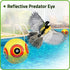 3 Pack De-Bird Duck Deterrent for Pool, Bird Repellent Balloons with Reflective Predator Eyes Scare Birds for Garden, Outdoor, Boat, Yard...