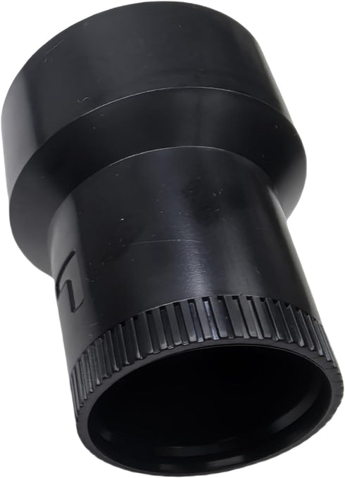 2 1/4 inch port hose adapter is suitable for hoses with a diameter of 27 millimeters and is compatible with desktop saws with a 2 1/4 inch port de...