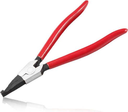 8-Inch Lock Ring Pliers Flat Snap Ring Pliers Special Circlip Pliers Reverse Pliers Angle Tip Retaining Ring Pliers Ring Opening Pliers Spreader P...