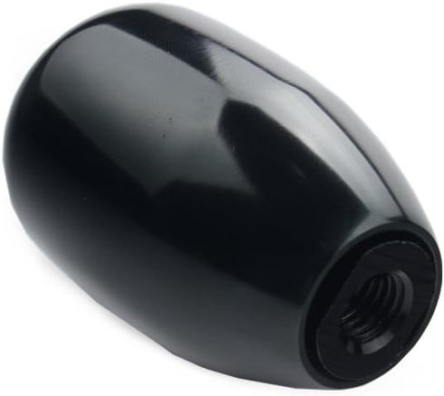 DEWHEL 5 Speed Manual Shift Knob M10x1.25 Screw On Aluminum for Nissan Mazda Mitsubishi (Black)...