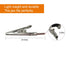 4PCS Silicone Alligator Clips Set, Professional 1000V 10A Alligator Clip Test Kit, Banana Test Lead Probe Clip, Test Extension Suitable Used in La...