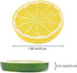 30 PCS Artificial Lemon Slices - Simulation Lemon Slices Plastic Fake Fruit Artificial Lifelike Small Fruit Model for Home Kitchen Table Party Dec...