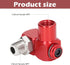 2pcs 1/4inch Air Hose Connector, 360 Degree Swivel Air Hose Connector, Industrial Swivel Air Fittings Swivel Air Hose Connector, Industrial Air Fi...