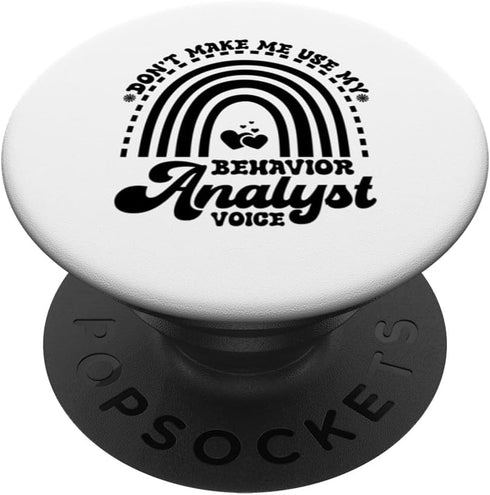 BCBA Behavior Technician Board Certified Behavior Analyst PopSockets Standard PopGrip...