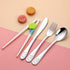 Kids Silverware, Stainless Steel Children Flatware Set, Toddler Utensils Set of 2, Silver...