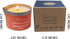 Natural Soybean Massage Candles for Massage Therapy-Romantic Candles for SPA Treatment-Body Oil Candle for Relaxation 6.35OZ (Raspberry & Brandy S...