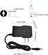 4.2V 2A Power Supply Adapter AC to DC 5.5mmx2.5mm 3.5mmx1.35mm Wall Charger Replacement 4ft Power Cord Input 100-240V 50-60Hz Output 9 Volt 1.5 Am...