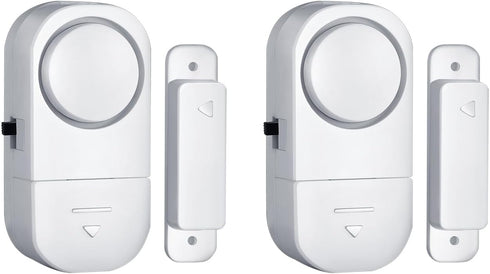 Door Window Alarm, 90DB Door Alarms for Kids Safety, Door Window Burglar Alarm-Window Pool Alarms for Home Security (2 Pack)...