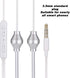 Socobeta Earphone 3.5mm Mobile Phone Earphone Air Acoustic Tube Anti-Radiation Headphone with Earbud...