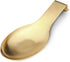 Stainless Steel Spoon Rest, Spatula Ladle Holder, Stainless Steel Utensil Spoon Rest Holder, Brushed Finish, Dishwasher Safe 9.8 x 3.7 Inch (Gold ...