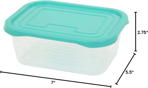 Mintra Home Storage Containers (Teal) - 1.3L...