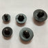 EXCEART Plastic Black Safety Eyes Half Ball Mushroom Buttons Sewing Buttons Eyes Craft 100 Pcs...