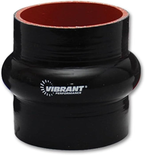 VIBRANT Performance 2732 Black 4 Ply Hump Hose, 2-1/2" ID...