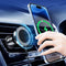 SASHWA Wireless Car Vent Mount, 15W Magnetic Charger for iPhone 15/14/13/12 and Android, Superstrong Grip, 360° Rotation, Fast Charging Cable Incl...