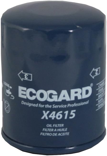 ECOGARD X4615 Premium Spin-On Engine Oil Filter for Conventional Oil Fits Subaru Forester 2.5L 2004-2021, Outback 2.5L 2005-2022, Crosstrek 2.0L 2...