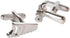 Hammer and Saw Construction Pair of Cufflinks in a Presentation Gift Box & Polishing Cloth...