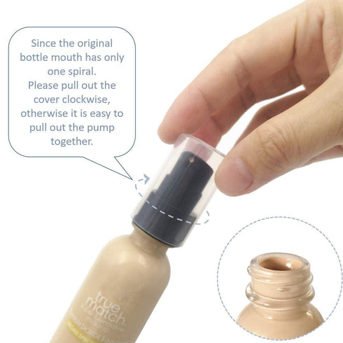2pcs Replacement Press Pump for L'Oreal Paris True Match Super-Blendable...