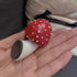3 PCS Mushroom Refrigerator Magnets, Fairy Tale Red Mushroom Fridge Magnets, Cute Plant Fridge Magnets, Home Office Creative Refrigerator Sticker....