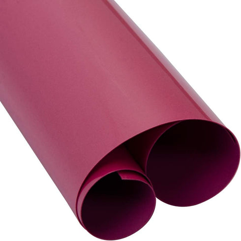 HOHOFILM Pink Flock Heat Transfer Vinyl Flocked HTV Vinyl Sheets 20"x12"Iron on for Tshirt Garment...