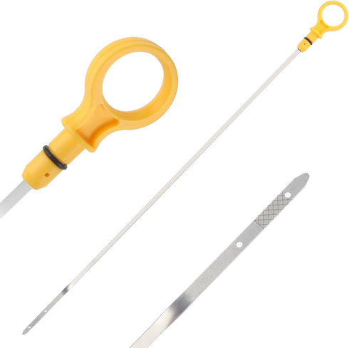 Car Engine Oil Dipstick Replacement OEM#CJ5Z-6750-A Compatible with Ford Lincoln with 2.0L Ecoboost Engines - Professional Double Hole Dip Stick C...