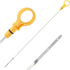 Car Engine Oil Dipstick Replacement OEM#CJ5Z-6750-A Compatible with Ford Lincoln with 2.0L Ecoboost Engines - Professional Double Hole Dip Stick C...