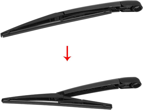 X AUTOHAUX Rear Window Windshield Wiper Blade Arm Set for Mazda 5 6 Estate...