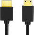 Seadream Mini HDMI to HDMI Cable,High Speed 4K 60Hz Ultra-Thin HDMI Male to Mini HDMI Male Support 4K Ultra HD, 1080p, 3D,for Projector, Monitor, ...