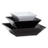 G.E.T. ML-246-BK 1.6 qt. Square Bowl, Black...