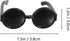 Toyvian 60PCS Doll Sunglasses Plastic Miniature Sunglasses Doll Dressing Supplies Mini Glasses Decor for DIY Accessories Doll Dressing Supplies...